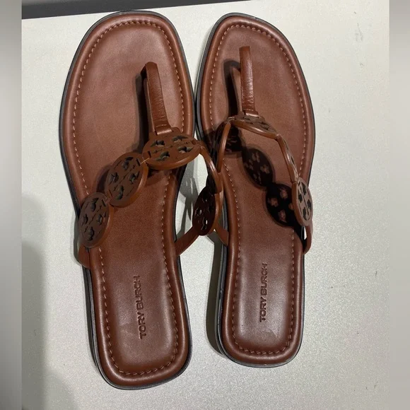 Tory Burch Tiny Miller Thong Sandals - Picture 2 of 11